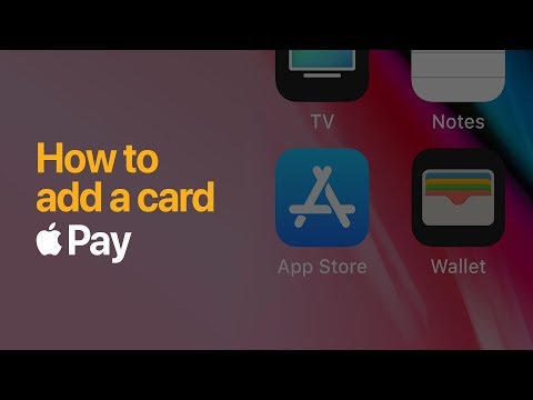 Apple Pay — How to add a card on iPhone — Apple Apple Pay — How to add a card on iPhone — Apple