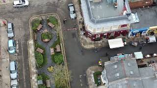 EASTENDERS NEW SET - FILMING IN PROGRESS - 4K