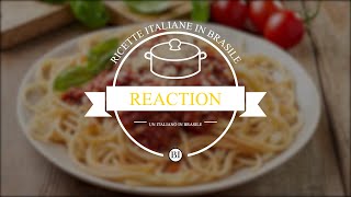 Spaghetti aglio olio e... reaction!