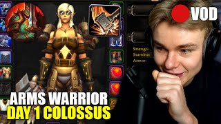 DAY 1 ARMS WARRIOR - Is Demolish Broken? (FULL VOD)