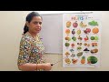 Learn fruits name for kids education #kidseducation