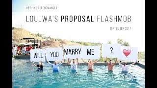 Best Wedding Proposal Flashmob Lebanon | Lyne Gandour