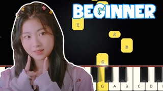 Cupid - FIFTY FIFTY | Beginner Piano Tutorial | Easy Piano