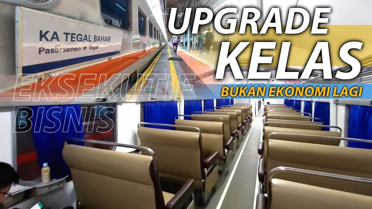 JADI KERETA TERPANJANG DI INDONESIA ‼️ Full Trip Naik KA TEGAL BAHARI ...