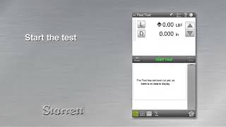 Starrett Force Measurement - Peel Test