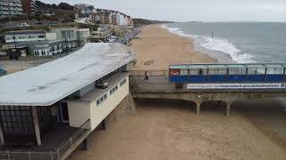 Aerial View of Boscombe Seafront