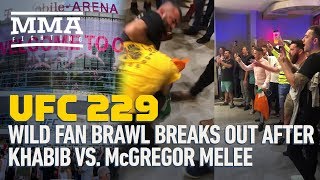 UFC 229: Wild Fan Brawl Breaks Out After Khabib vs. McGregor Melee - MMA Fighting