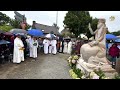 malestroit. revivez la bénédiction de la statue de st gilles