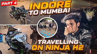 Indore TO Mumbai on Fastest Superbike Ninja H2⚡️  | @SSR_vlogs24