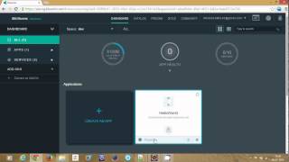 Deploy application from Eclipse to Bluemix using the plugin