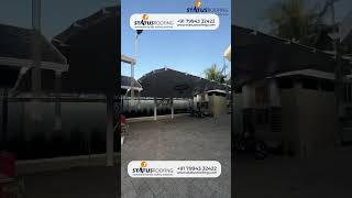 ഇത്രയും തരത്തില്‍ റൂഫിങ്ങോ...? Tensile Roofing | Status Roofing