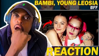 Bambi, Young Leosia, PG$ - BFF (REAKCJA !!!) POLISH MUSIC REACTION | POLISH RAP REACTION