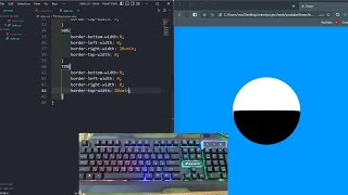 ASMR Programming - Coding a Timer with CSS - No Talking
