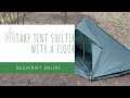 Tarp Tent with an Integral Floor