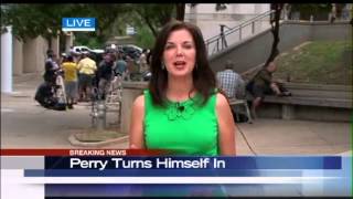 Rick Perry's Day: A Mug Shot, Then Ice Cream
