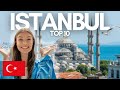 10 INCREDIBLE things to do in ISTANBUL😍🇹🇷