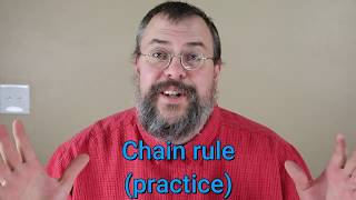 Calculus 1 -- Chain rule -- Practice