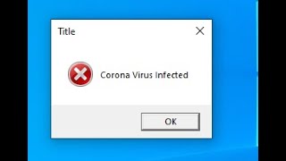 Computer Virus Prank (Fake Virus) | how to create a virus| very easy | no coding | virus prank