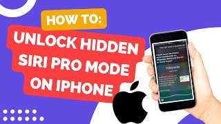Unlock Hidden Siri Pro Mode On iPhone - Combine Siri with Chat GPT | Latest Update