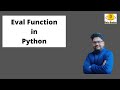 Python Tutorial | | eval() function
