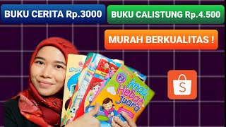 REVIEW BUKU CALISTUNG PAUD DAN TK | HARGA 3 RIBU TAPI BERKUALITAS | SHOPEE HAUL