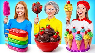 Me vs Grandma Cooking Challenge | Funny Kitchen Battle by Multi DO Challenge