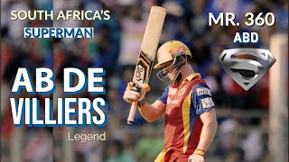 AB De Villiers Batting - Mr. 360, ABD, Alien, Superman Shots All Around the Wicket #ABRetires