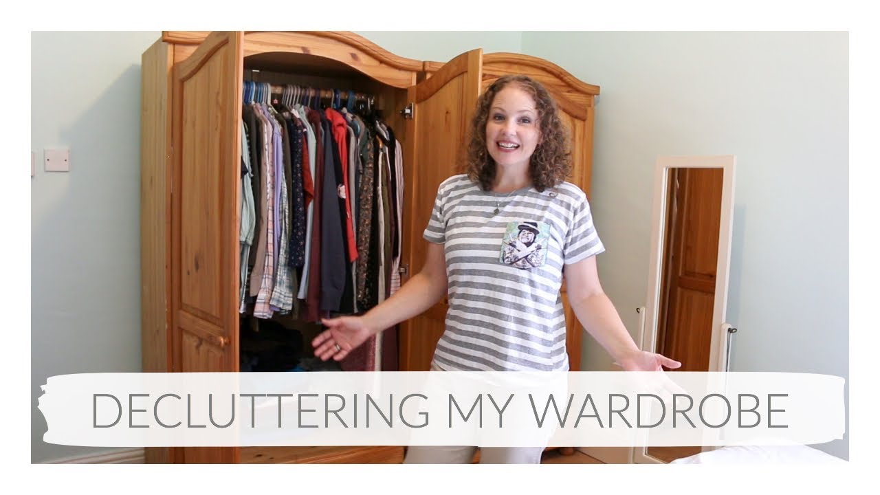 Minimalism Decluttering My Wardrobe Youtube