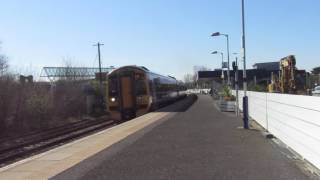 Scotrail 158705 \u0026 158704 Departing Kirkcaldy For Inverness