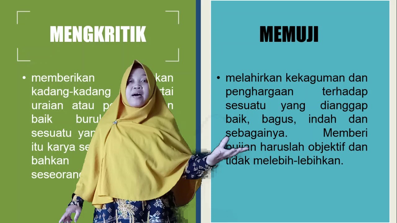 Mengidentifikasi Informasi Teks Tanggapan - YouTube