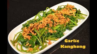 Garlic Kangkong