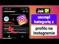 Jak usunąć kategorię z profilu na Instagramie (2023) | Usuń kategorię na Instagramie