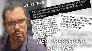 NECA Toys Sending Threatening Emails to Customers, BIG RANT TIME