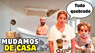 MUDAMOS DE CASA * Deu tudo errado! | Flávio e Kairah