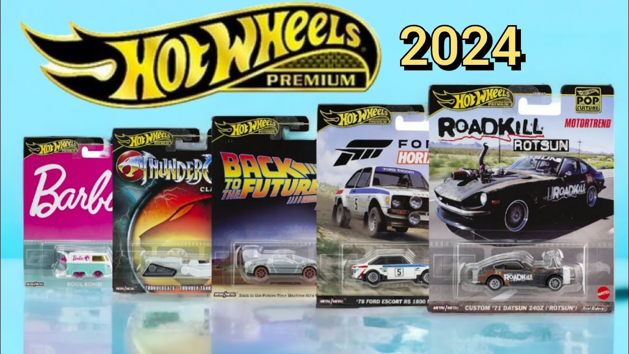 Hot Wheels 2024 Premium Pop Culture Set - YouTube