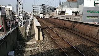 287系くろしお大正駅通過