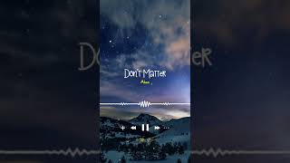 Don't Matter - Akon [ Mr R ]