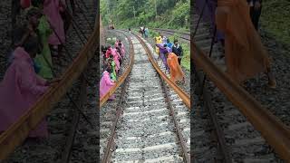 #railway #New doubling line "260mt" RAIL unloading work  #viral #subscribetomychannel