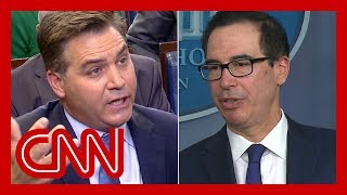 Mnuchin to Jim Acosta: That's the most ridiculous question