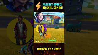 🔥🔥NEW SECRET FASTEST CHARACTER SKILL COMBO FOR BR GRANDMASTER PUSH🔥l #shorts #freefire | PRI GAMING