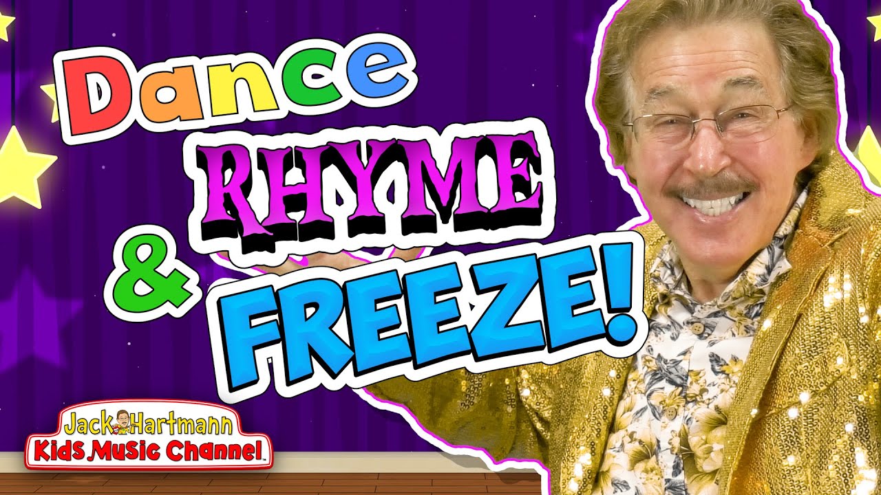 Dance Rhyme And Freeze Jack Hartmann Youtube