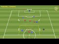 fc porto transition game with finishing