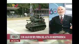 Luis Britto García, entrevista en el programa 360° - 5 de Julio de 2023