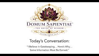 I Believe in Gatekeeping… Here’s Why… Some Information Must Be Earned