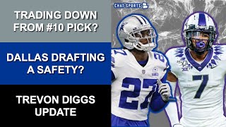Cowboys Rumors: NFL Draft Trade Back Into Round 1? Draft Targets At Safety? + Trevon Diggs News