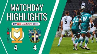 HIGHLIGHTS MK Dons vs Sutton United 27/04/24 EFL2