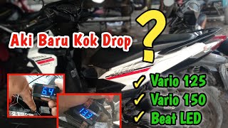 penyebab aki selalu drop Vario 125 #vario150 #vario125 #vario110fi #beat2021 #beat