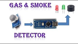 Gas and Smoke Detector Using Arduino