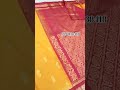 4999 💥 pure handloom gadwal pattu sarees and attractive photogenic colour with contrast blouse....