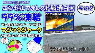 【AF那須白河】限られたスペースで拾う釣り＆マジックジャーク解説【エリアトラウト】